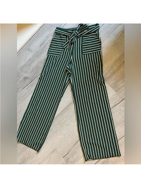 Super cute 
green and white Dressy pants